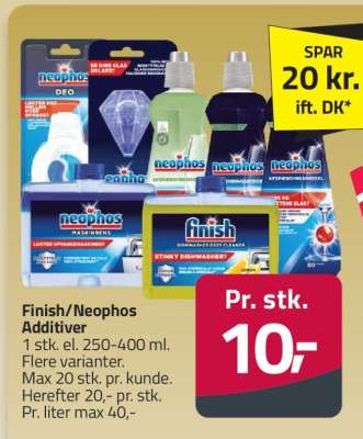 Finish/Neophos Additiver