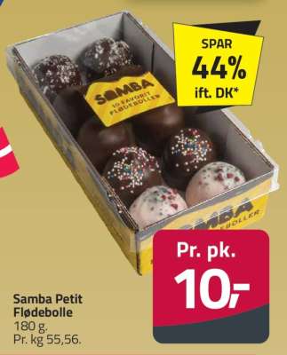 Samba Petit Flødeboller