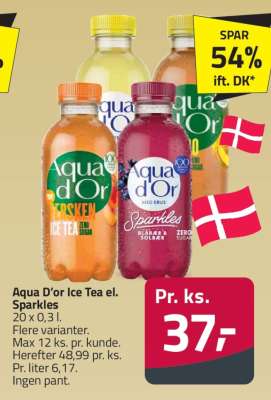 Aqua D'or Ice Tea el. Sparkles