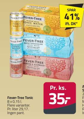 Fever Tree tonic
