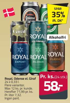 Royal, Odense el. Giraf