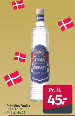 Primakov Vodka