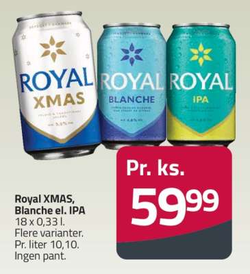 Royal XMAS, Blanche el. IPA