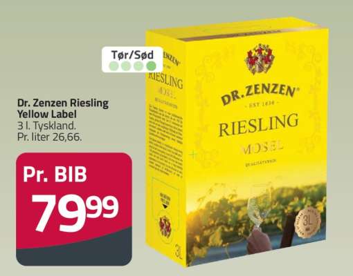 Dr. Zenzen Riesling Yellow Label
