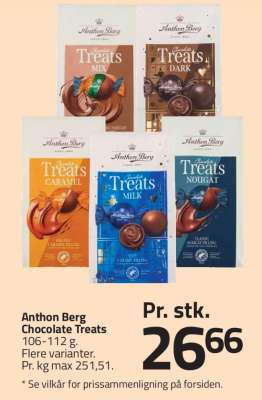 Anthon Berg Chocolate Treats