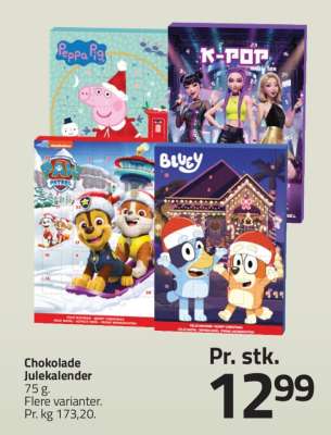 Chokolade Julekalender