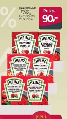 Heinz Hakkede Tomater