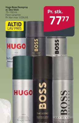 Hugo Boss Deospray el. Deo Stick