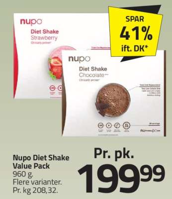 Nupo Diet Shake Value Pack