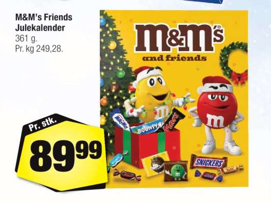 M&M's Friends Julekalender