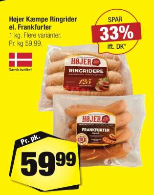 Højer Kæmpe Ringrider el. Frankfurter