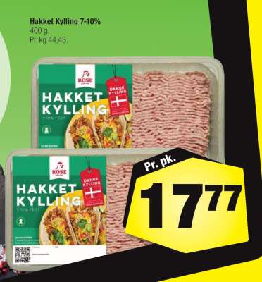 Hakket Kylling 7-10%