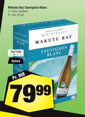 Makutu Bay Sauvignon Blanc