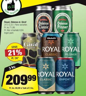 Royal, Odense el. Giraf