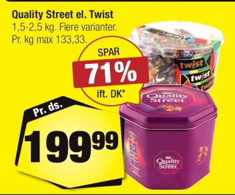 Quality Street el. Twist