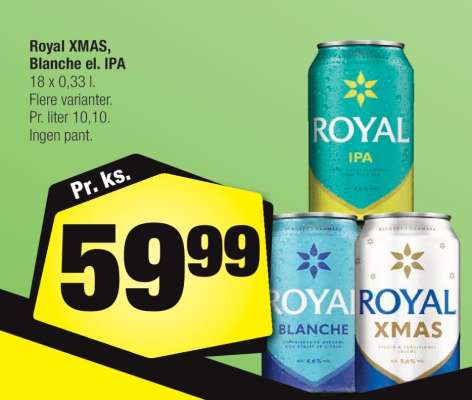 Royal XMAS, Blanche el. IPA