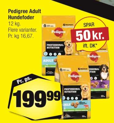 Pedigree Adult Hundefoder