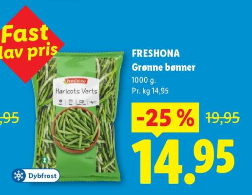 FRESHONA Grønne bønner