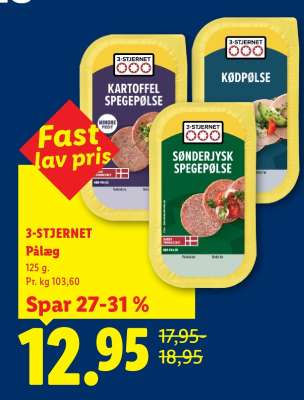 3-Stjernet pålæg
