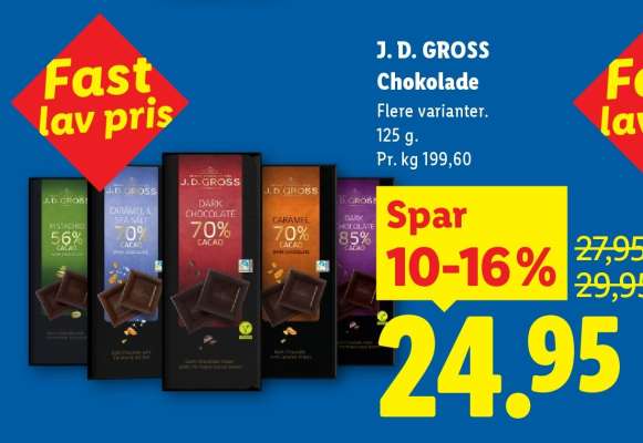 J. D. GROSS Chokolade