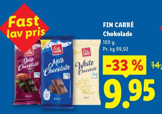 FIN CARRÉ Chokolade