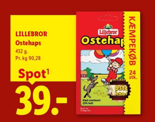 LILLEBROR Ostehaps
