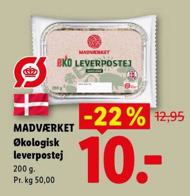 MADVÆRKET Økologisk leverpostej