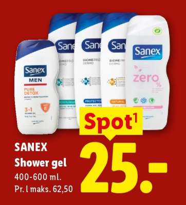 SANEX Shower Gel