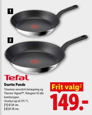 Tefal Duetto Pande