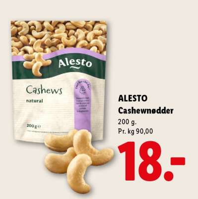 Alesto Cashewnødder