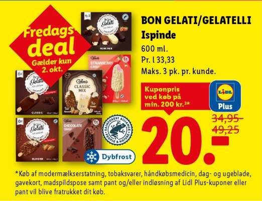 BON GELATI/GELATELLI Ispinde