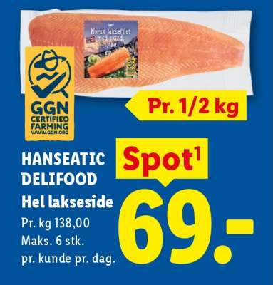 HANSEATIC DELIFOOD Hel lakseside