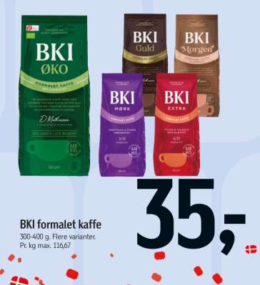 BKI formalet kaffe