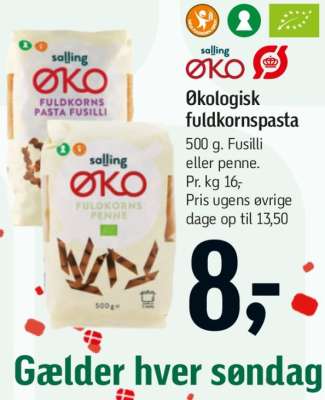 salling ØKO FULDKORNS PENNE