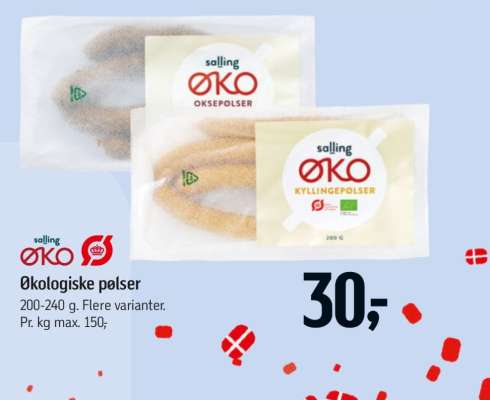 salling ØKO Økologiske pølser