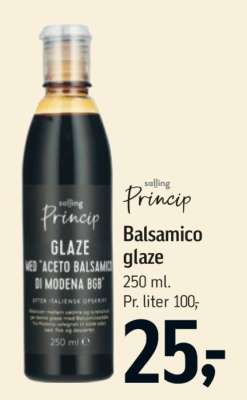 Princip Balsamico glaze