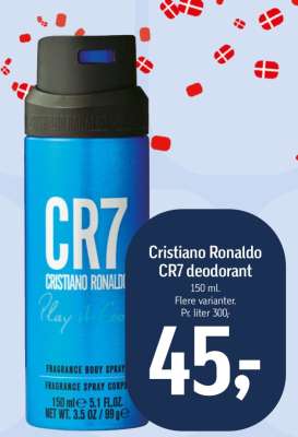 Cristiano Ronaldo CR7 deodorant