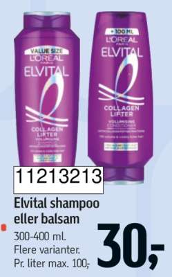 Elvital shampoo eller balsam
