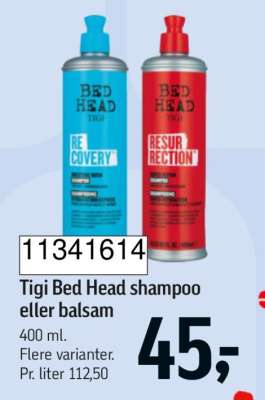 Tigi Bed Head shampoo eller balsam