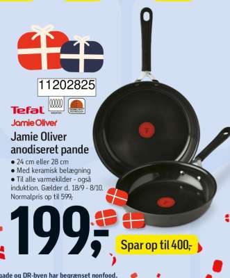 Jamie Oliver anodiseret pande