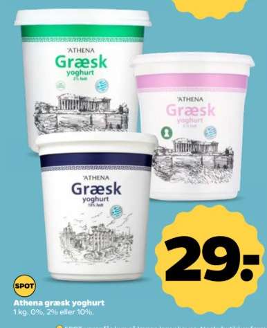 Athena græsk yoghurt