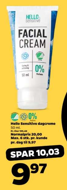 Hello Sensitive dagcreme