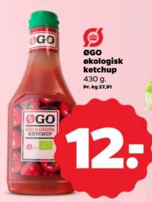 ØGO økologisk ketchup