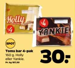 Toms bar 4-pak