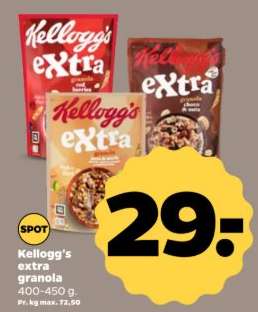 Kellogg's extra granola