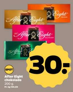 After Eight chokolade