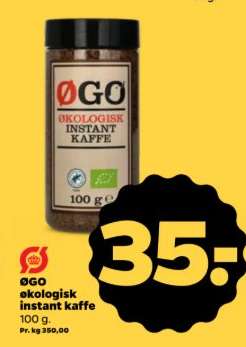 ØGO økologisk instant kaffe