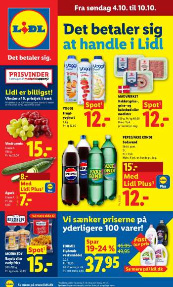 Lidl tilbudsavis  - 4.10.2026 - 10.10.2026.