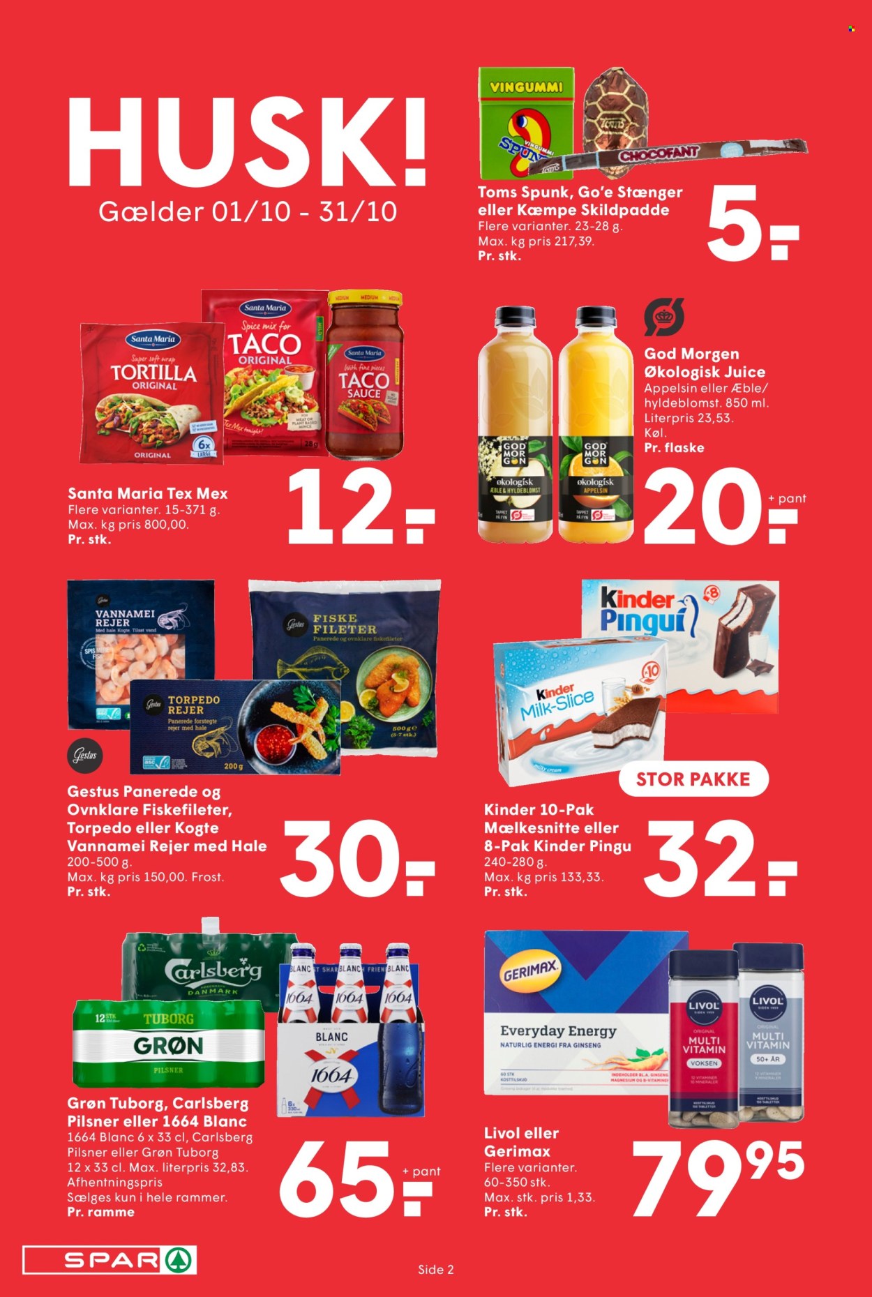 SPAR tilbud - 2.10.2026 - 8.10.2026. Side 2