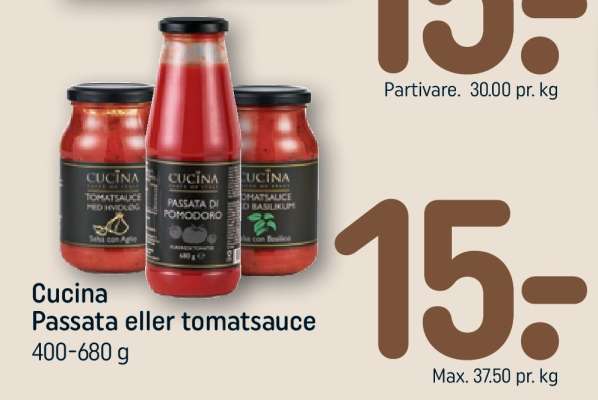 Cucina Passata eller tomatsauce